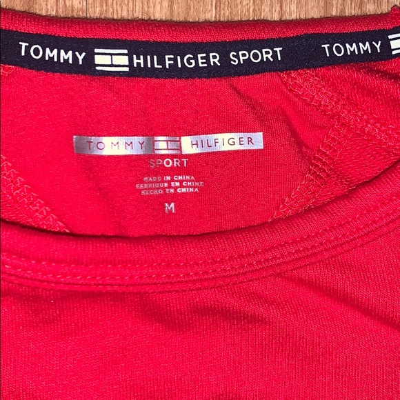 Red Tommy Hilfiger shirt - Picture 3 of 3